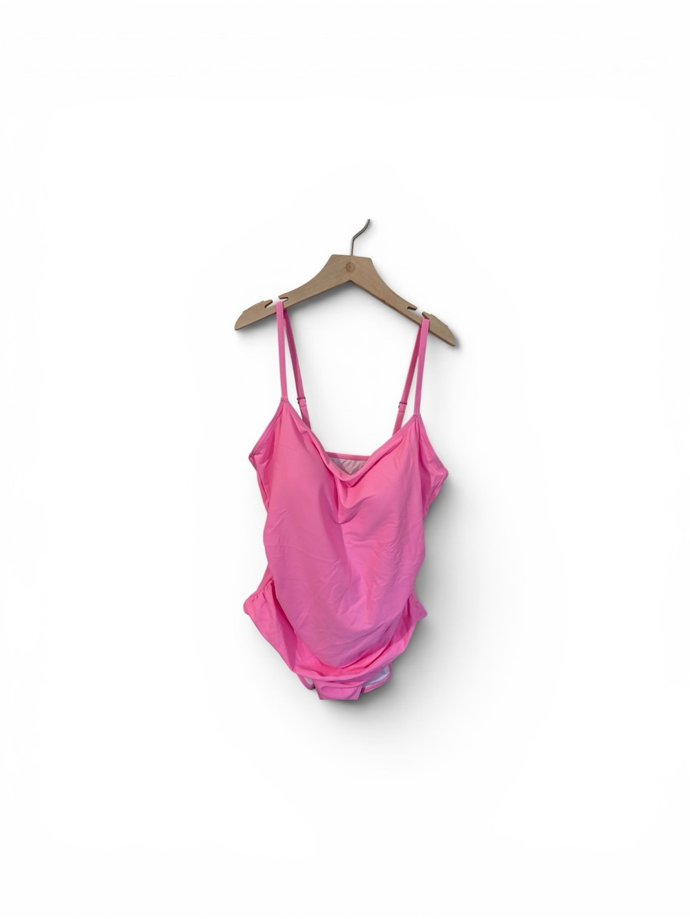 Eomenie Bright Pink One-Piece Swimsuit